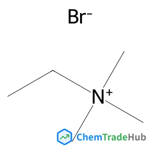 N,N,N-Trimethylethanaminium bromide Chemical_Structure_Of