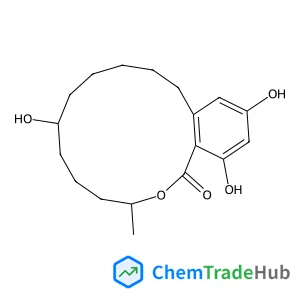 (3S,7R)-7,14,16-Trihydroxy-3-methyl-3,4,5,6,7,8,9,10,11,12-decahydro-1H-2-benzoxacyclotetradecin-1-one