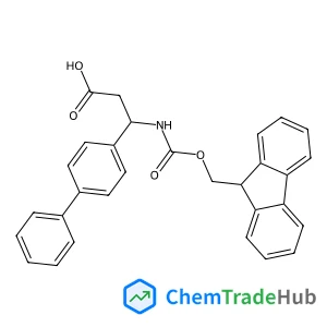 3-(4-Biphenylyl)-3-{[(9H-fluoren-9-ylmethoxy)carbonyl]amino}propanoic acid