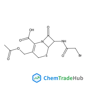 (6R,7R)-3-(Acetoxymethyl)-7-[(bromoacetyl)amino]-8-oxo-5-thia-1-azabicyclo[4.2.0]oct-2-ene-2-carboxylic acid