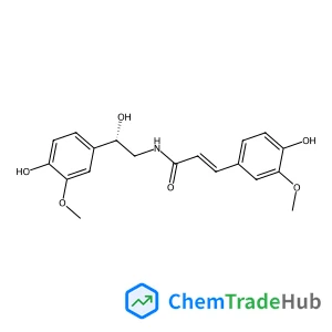2-Propenamide, N-[(2S)-2-hydroxy-2-(4-hydroxy-3-methoxyphenyl)ethyl]-3-(4-hydroxy-3-methoxyphenyl)-, (2E)-
