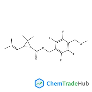 2,3,5,6-Tetrafluoro-4-(methoxymethyl)benzyl 2,2-dimethyl-3-(2-methylprop-1-en-1-yl)cyclopropanecarboxylate