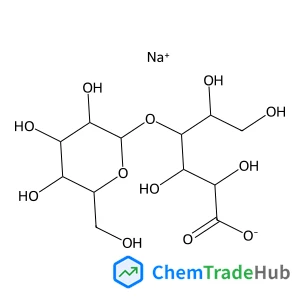 sodium;(2R,3R,4R,5R)-2,3,5,6-tetrahydroxy-4-[(2S,3R,4S,5R,6R)-3,4,5-trihydroxy-6-(hydroxymethyl)oxan-2-yl]oxyhexanoate