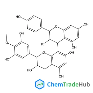 2H-1-Benzopyran-3,5,7-triol,2-(3,4-dihydroxyphenyl)-3,4-dihydro-, (2R,3R)-, mixt.with (2R,3S)-2-(3,4-dihydroxyphenyl)-3,4-dihydro-2H-1-benzopyran-3,5,7-trioland proanthocyanidins