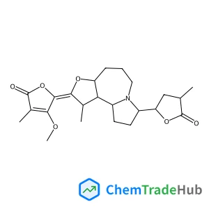 (5Z)-4-Methoxy-3-methyl-5-{(1S,3aR,8S,10aS,10bR)-1-methyl-8-[(2S,4S)-4-methyl-5-oxotetrahydro-2-furanyl]decahydro-2H-furo[3,2-c]pyrrolo[1,2-a]azepin-2-ylidene}-2(5H)-furanone
