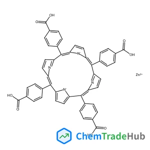 Zn(ii) meso-tetra(4-carboxyphenyl) porphine