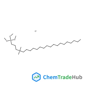 N,N-Dimethyl-N-[3-(trimethoxysilyl)propyl]-1-octadecanaminium chloride
