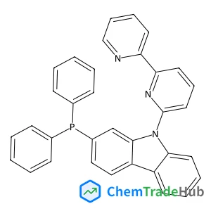 9-[2,2′-Bipyridin]-6-yl-2-(diphenylphosphino)-9H-carbazole
