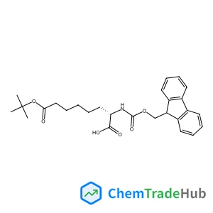 (2S)-2-{[(9H-Fluoren-9-ylmethoxy)carbonyl]amino}-8-[(2-methyl-2-propanyl)oxy]-8-oxooctanoic acid