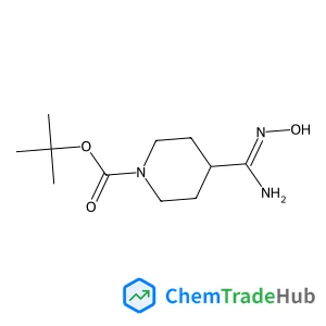 2-Methyl-2-propanyl 4-(N-hydroxycarbamimidoyl)-1-piperidinecarboxylate