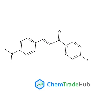 4-(Dimethylamino)-4'-fluorochalcone structure