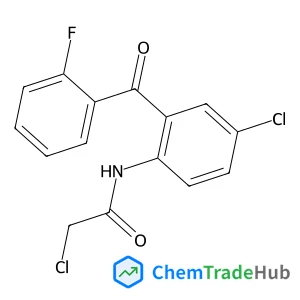 2-Chloro-N-[4-chloro-2-(2-fluorobenzoyl)phenyl]acetamide
