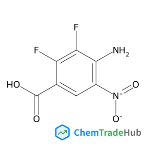 4-Amino-2,3-difluoro-5-nitrobenzoic acid
