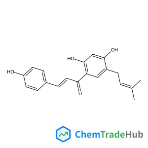 (2E)-1-[2,4-Dihydroxy-5-(3-methyl-2-buten-1-yl)phenyl]-3-(4-hydroxyphenyl)-2-propen-1-one