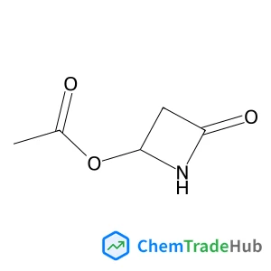 4-Oxo-2-azetidinyl acetate 4-Oxo-2-azetidinyl acetate
