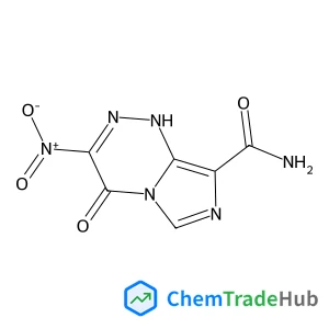 3-Nitro-4-oxo-1,4-dihydroimidazo[5,1-c][1,2,4]triazine-8-carboxamide