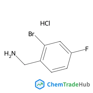 1-(2-Bromo-4-fluorophenyl)methanamine hydrochloride (1:1) 1-(2-Bromo-4-fluorophenyl)methanamine hydrochloride (1:1)