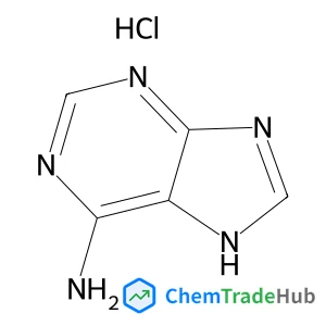 7H-Purin-6-amine hydrochloride (1:1) Chemical_Structure_Of