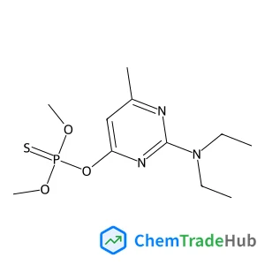 O-[2-(Diethylamino)-6-methyl-4-pyrimidinyl] O,O-dimethyl phosphorothioate