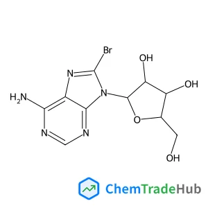 (2R,3R,4S,5R)-2-(6-amino-8-bromo-purin-9-yl)-5-(hydroxymethyl)tetrahydrofuran-3,4-diol