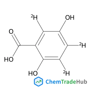 2,5-Dihydroxybenzoic Acid-d3 (d2 Major) 2,5-Dihydroxybenzoic Acid-d3 (d2 Major)