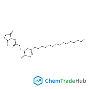 (2S)-5-[(2,5-Dioxo-1-pyrrolidinyl)oxy]-5-oxo-2-(palmitoylamino)pentanoic acid (non-preferred name)