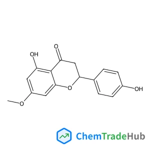 (2S)-5-Hydroxy-2-(4-hydroxyphenyl)-7-methoxy-2,3-dihydro-4H-chromen-4-one