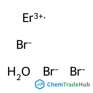Tribromoerbium hydrate (1:1) structure