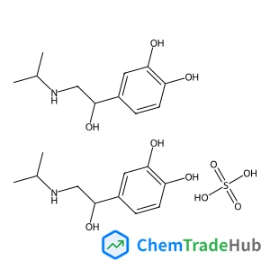 4-[1-Hydroxy-2-(isopropylamino)ethyl]-1,2-benzenediol sulfate (2:1)