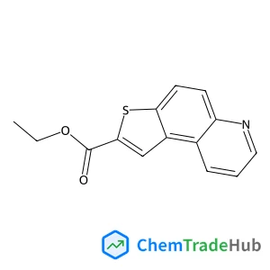 Ethyl thieno[3,2-f]quinoline-2-carboxylate structure