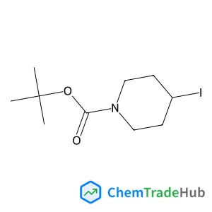 2-Methyl-2-propanyl 4-iodo-1-piperidinecarboxylate structure 2-Methyl-2-propanyl 4-iodo-1-piperidinecarboxylate structure
