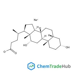 Sodium (3alpha,5beta,12alpha)-3,12-dihydroxycholan-24-oate