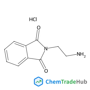 2-(2-Aminoethyl)-1H-isoindole-1,3(2H)-dione hydrochloride (1:1) structure
