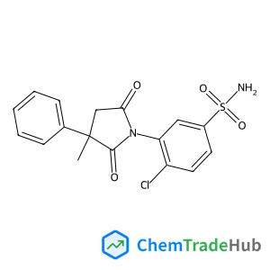 4-Chloro-3-(3-methyl-2,5-dioxo-3-phenyl-1-pyrrolidinyl)benzenesulfonamide