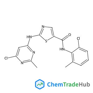 5-Thiazolecarboxamide, N-(2-chloro-6-methylphenyl)-2-[(6-chloro-2-methyl-4-pyrimidinyl)amino]-