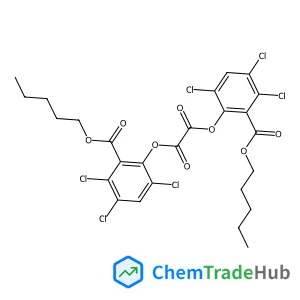 Ethanedioic acid, 1,2-bis[3,4,6-trichloro-2-[(pentyloxy)carbonyl]phenyl] ester