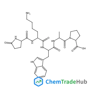 5-Oxo-L-prolyl-L-lysyl-L-tryptophyl-L-alanyl-L-proline