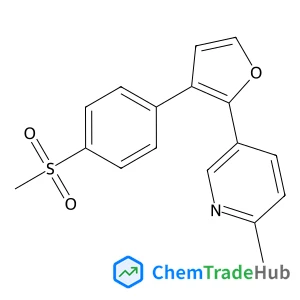 2-Methyl-5-(3-(4-(methylsulfonyl)phenyl)furan-2-yl)pyridine