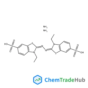 Diammonium (2Z,2'Z)-2,2'-[(1Z,2Z)-1,2-hydrazinediylidene]bis(3-ethyl-2,3-dihydro-1,3-benzothiazole-6-sulfonate)