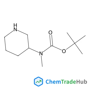 2-Methyl-2-propanyl methyl[(3R)-3-piperidinyl]carbamate