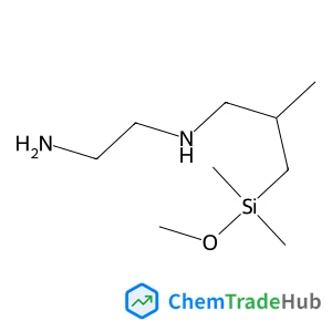 N-{3-[Methoxy(dimethyl)silyl]-2-methylpropyl}-1,2-ethanediamine