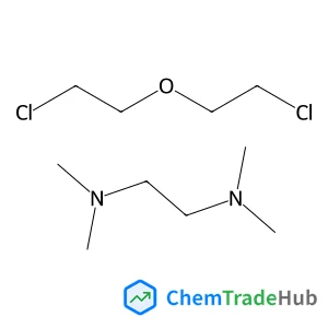 N,N,N',N'-Tetramethyl-1,2-ethanediamine - 1-chloro-2-(2-chloroethoxy)ethane (1:1)