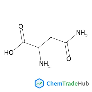 DL-2-Aminosuccinamic acid Chemical_Structure_Of