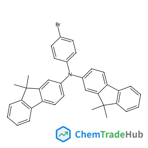N-(4-Bromophenyl)-N-(9,9-dimethyl-9H-fluoren-2-yl)-9,9-dimethyl-9H-fluoren-2-amine