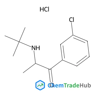 1-(3-Chlorophenyl)-2-[(2-methyl-2-propanyl)amino]-1-propanone hydrochloride (1:1)