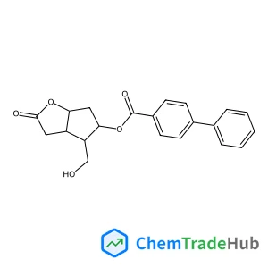 (3aR,4S,5R,6aS)-4-(Hydroxymethyl)-2-oxohexahydro-2H-cyclopenta[b]furan-5-yl Biphenyl-4-carboxylate
