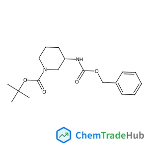 2-Methyl-2-propanyl (3R)-3-{[(benzyloxy)carbonyl]amino}-1-piperidinecarboxylate