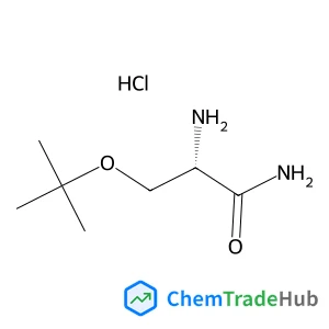 O-(2-Methyl-2-propanyl)-L-serinamide hydrochloride (1:1)