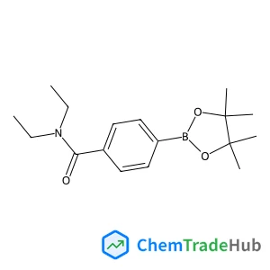 N,N-Diethyl-4-(4,4,5,5-tetramethyl-1,3,2-dioxaborolan-2-yl)benzamide structure N,N-Diethyl-4-(4,4,5,5-tetramethyl-1,3,2-dioxaborolan-2-yl)benzamide structure