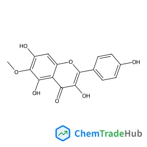 3,5,7-Trihydroxy-2-(4-hydroxyphenyl)-6-methoxy-4H-chromen-4-one